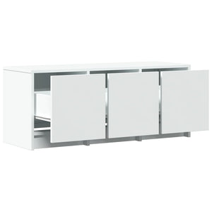 TV-Schrank Weiß mit LED 97cm