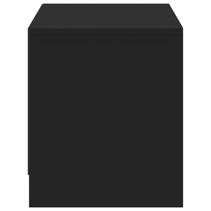 TV-Schrank mit LED Schwarz 97cm