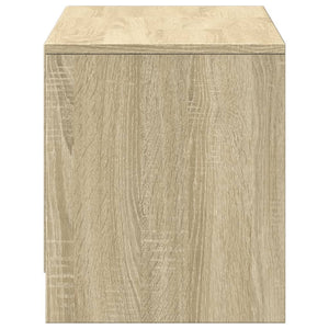TV-Schrank Sonoma-Eiche mit LED, 97 cm