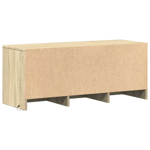 TV-Schrank Sonoma-Eiche mit LED, 97 cm