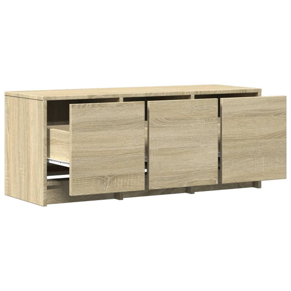 TV-Schrank Sonoma-Eiche mit LED, 97 cm