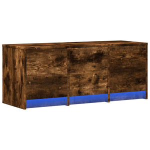 TV-Schrank Räuchereiche mit LED 97cm