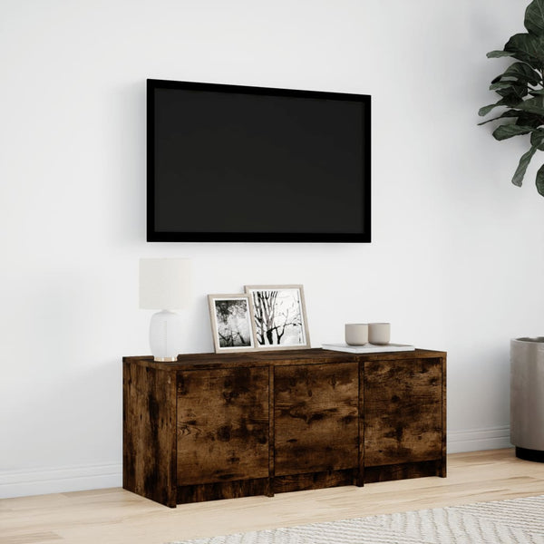 TV-Schrank Räuchereiche mit LED 97cm