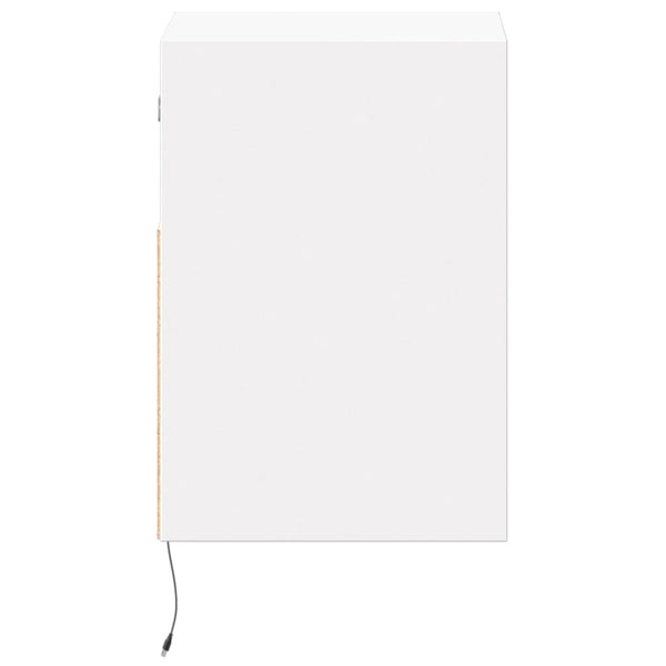 TV-Wandschränke mit LED Weiß 2er Set