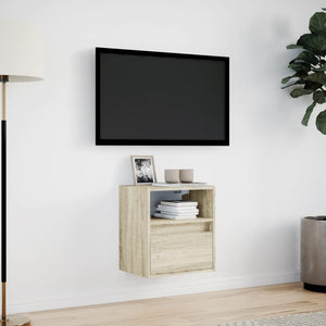 TV-Wandschrank mit LED Sonoma 41 cm