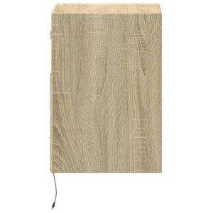 TV-Wandschrank mit LED Sonoma 41 cm