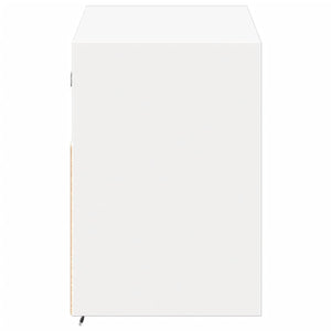 TV-Wandschrank mit LED Weiß 100 cm