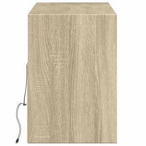TV-Wandschrank Sonoma Eiche mit LED