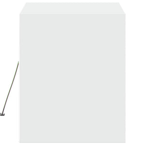 TV-Wandschrank mit LED Weiß 80cm