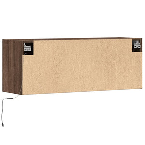 TV-Wandschrank mit LED Eichenoptik 100 cm