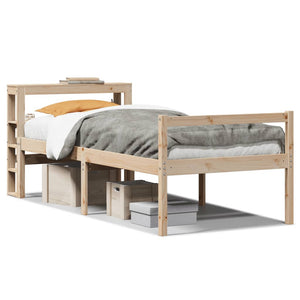 Seniorenbett 90x200 cm Kiefer Massivholz