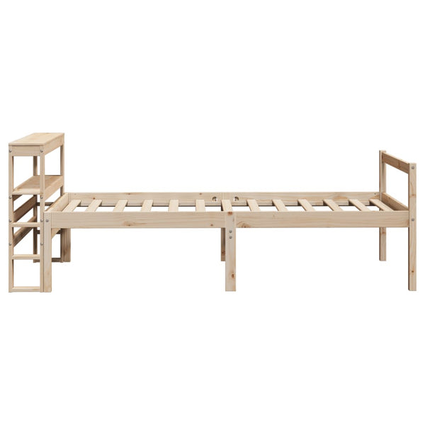 Seniorenbett 100x200 cm Kiefer Massivholz