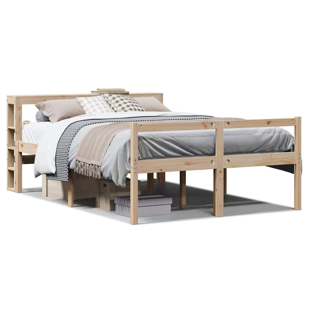 vidaXL Lit senior avec tête de lit sans matelas 120x200 cm