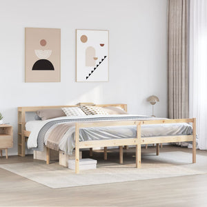Seniorenbett 180x200 cm ohne Matratze