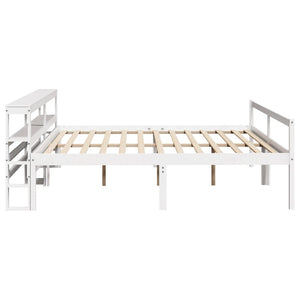 Seniorenbett Weiß 200x200 cm ohne Matratze