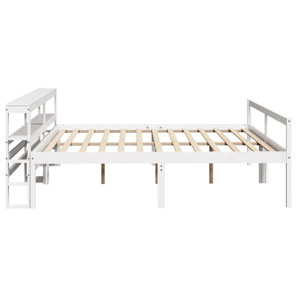 Seniorenbett Weiß 200x200 cm ohne Matratze