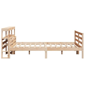Bettgestell 140x190 cm mit Kopfteil
