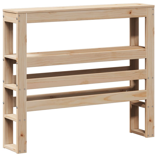 Bettgestell 90x200 cm mit Kopfteil