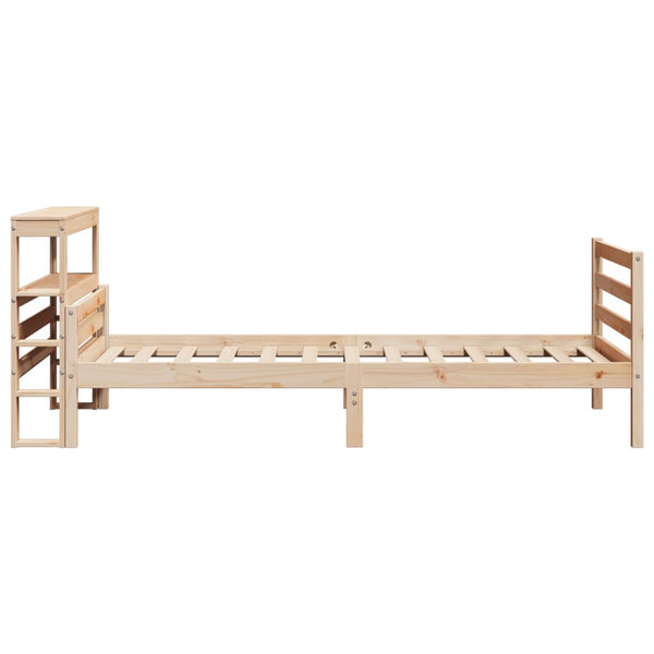 Bettgestell 100x200 cm mit Kopfteil