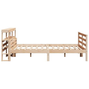 Bettgestell 140x200 cm mit Kopfteil