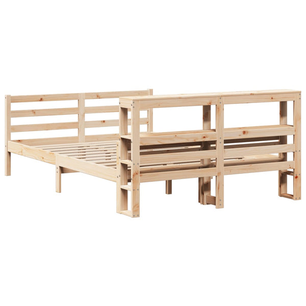 Bettgestell 150x200 cm mit Kopfteil
