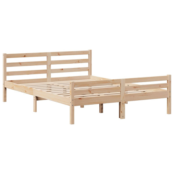 Bettgestell 150x200 cm mit Kopfteil