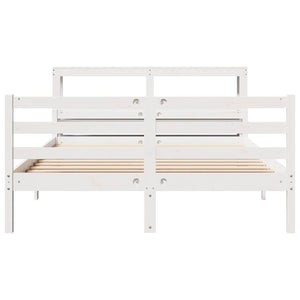 Bettgestell 160x200 cm mit Kopfteil