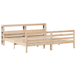 Bettgestell 200x200 cm mit Kopfteil