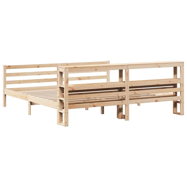 Bettgestell 200x200 cm mit Kopfteil