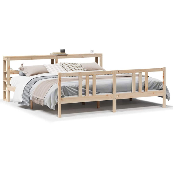 Bettgestell 180x200 cm mit Kopfteil