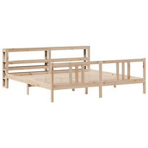 Bettgestell 180x200 cm mit Kopfteil
