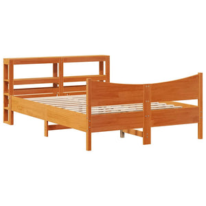 Massivholzbett Kiefer 150x200 cm mit Kopfteil