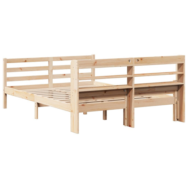 Bettgestell 135x190 cm mit Kopfteil
