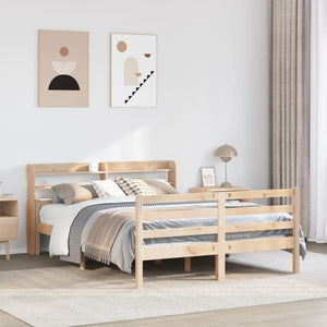 Bettgestell 135x190 cm mit Kopfteil