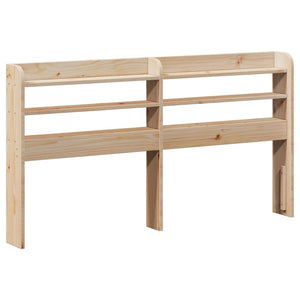 Massivholzbett Kiefer 135x190 cm mit Kopfteil
