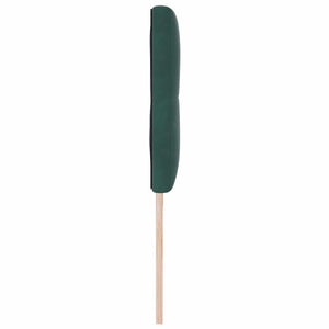 vidaXL LED Headboard with LED Light Strips Green 200 cm Velvet