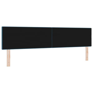 LED Kopfteil Blau 200 cm Samt