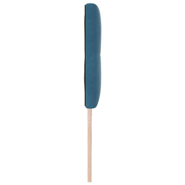LED Kopfteil Blau 200 cm Samt