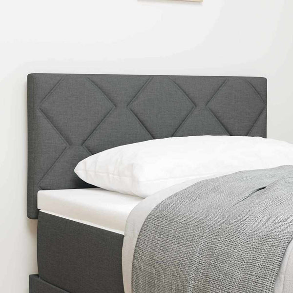 LED Kopfteil Grau 80 cm