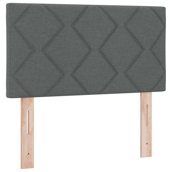LED Kopfteil Grau 80 cm
