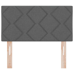 LED Kopfteil Grau 80 cm