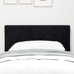 LED Kopfteil Schwarz 80cm