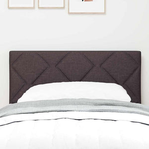LED Kopfteil Braun Stoff 80 cm