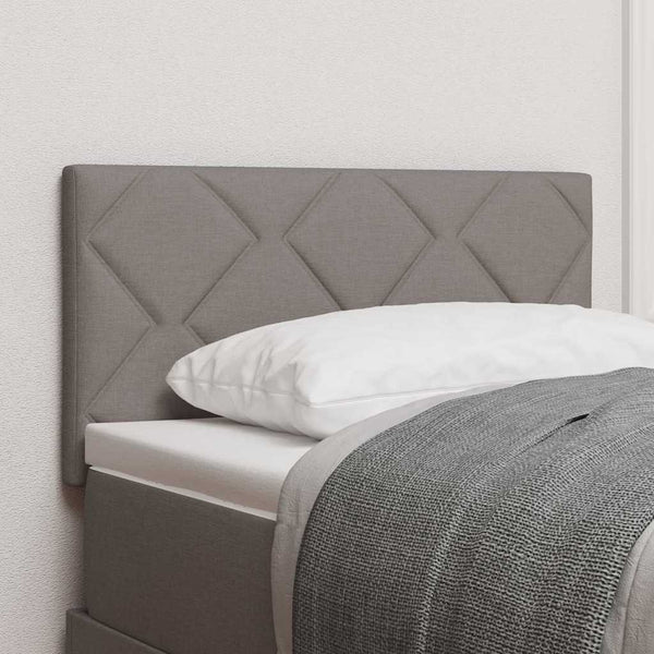 LED Kopfteil Taupe 80 cm