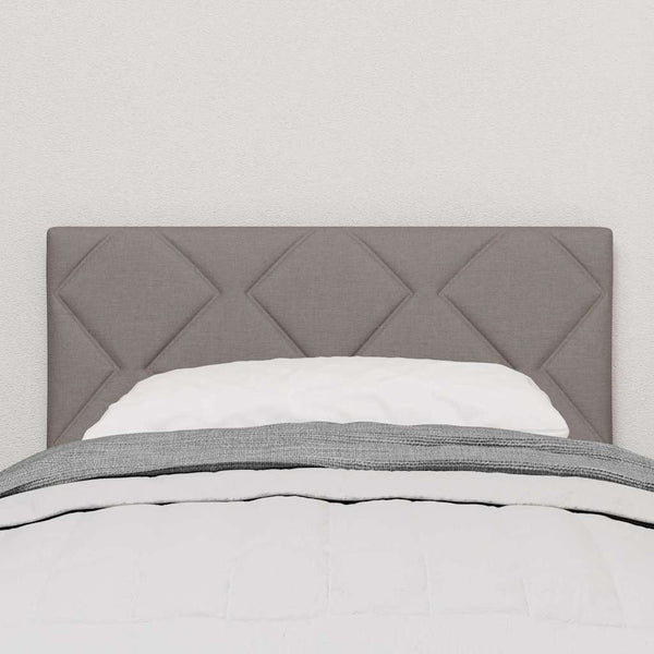 LED Kopfteil Taupe 80 cm