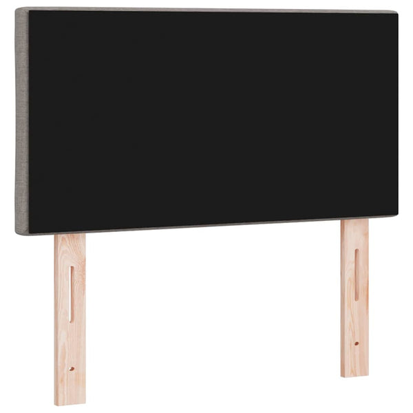 LED Kopfteil Taupe 80 cm