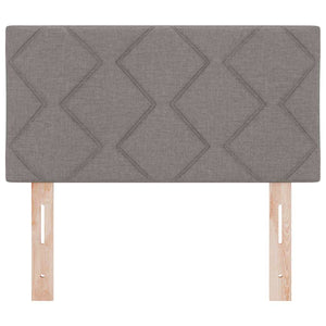 LED Kopfteil Taupe 80 cm