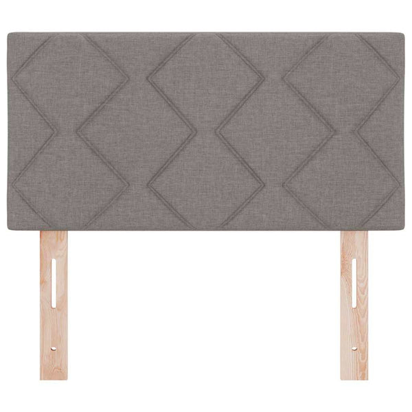 LED Kopfteil Taupe 80 cm