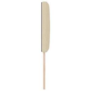vidaXL Tête de lit à LED Crème 80 cm Tissu
