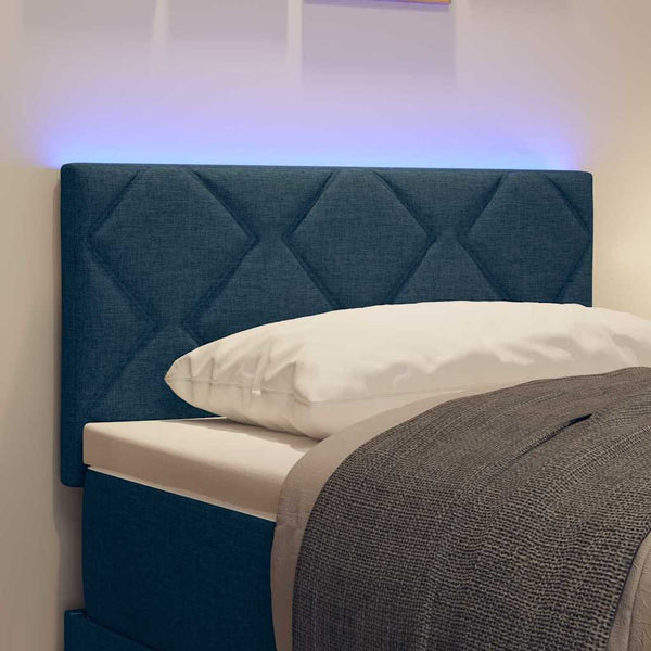 LED Kopfteil Blau 80 cm